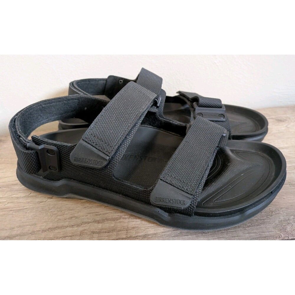 Birkenstock Tatacoa Outdoor Futura Birko-Flor Sandals Mens 43 Sz 10 Black Hiking